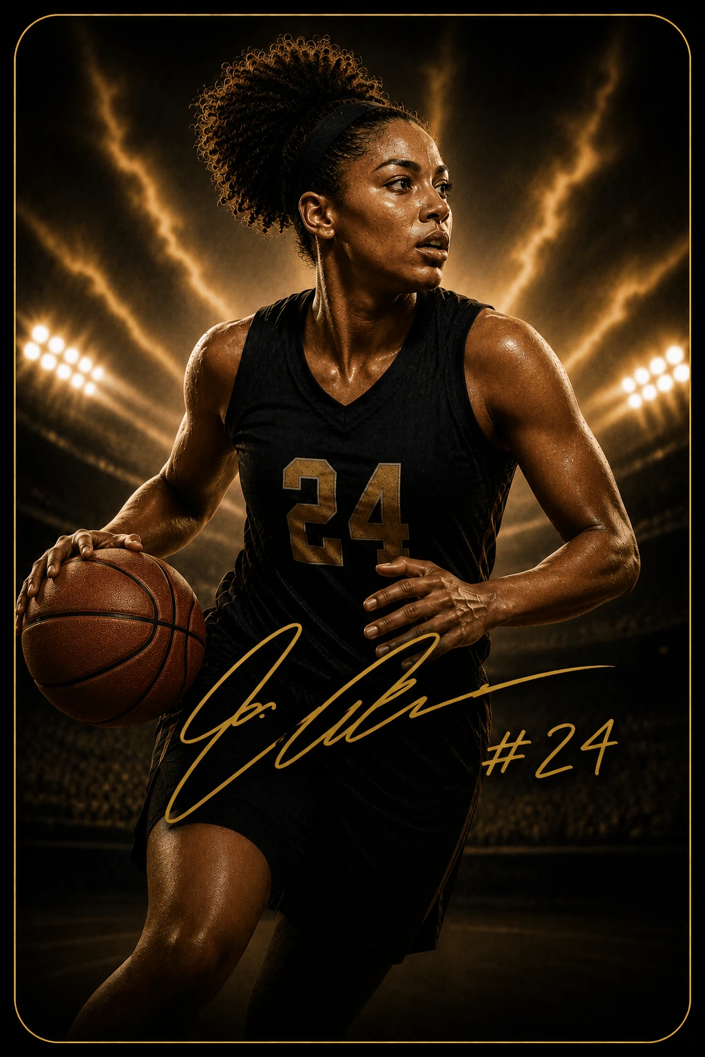 Athlete product brand example