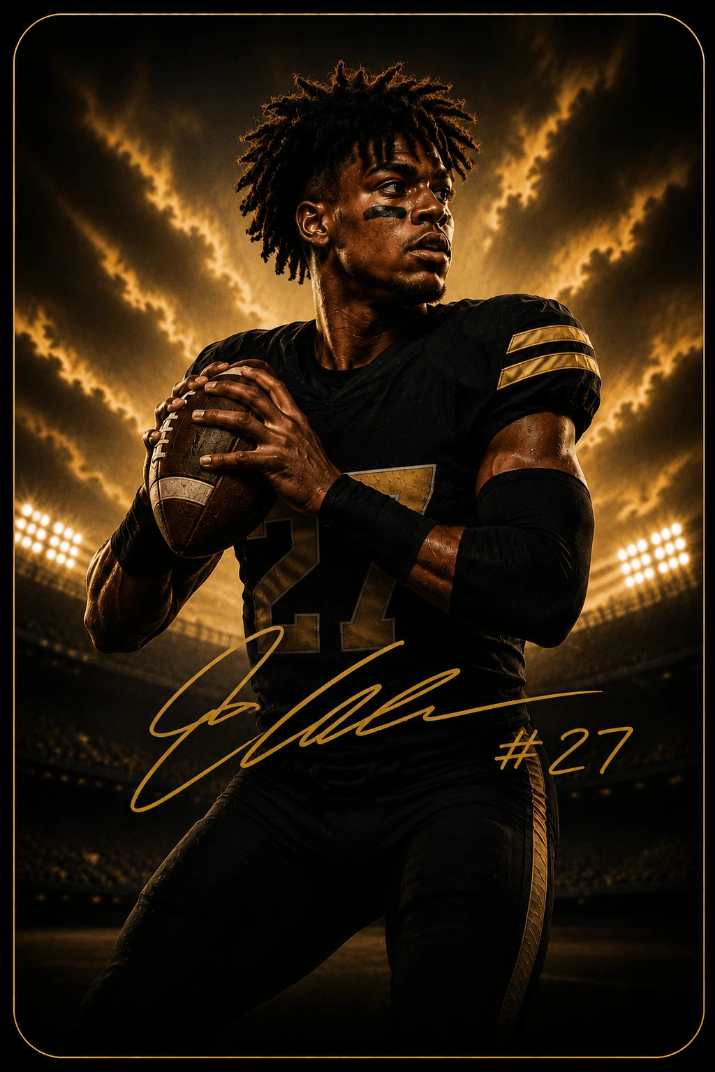 Athlete product brand example