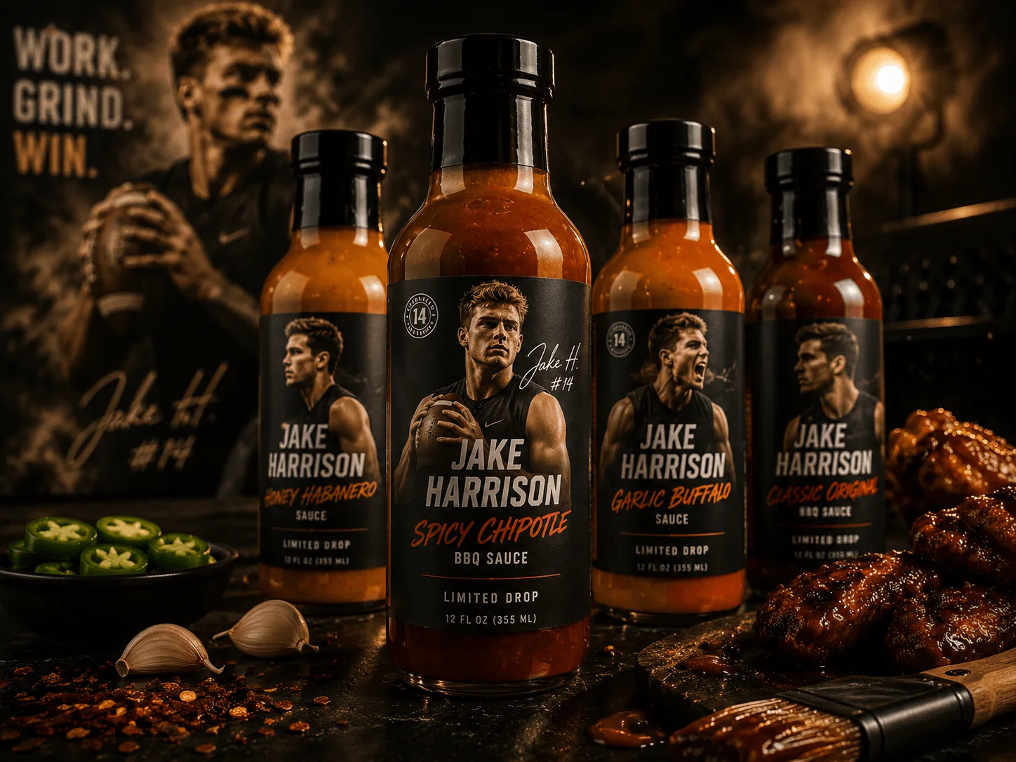 Signature sauce drop