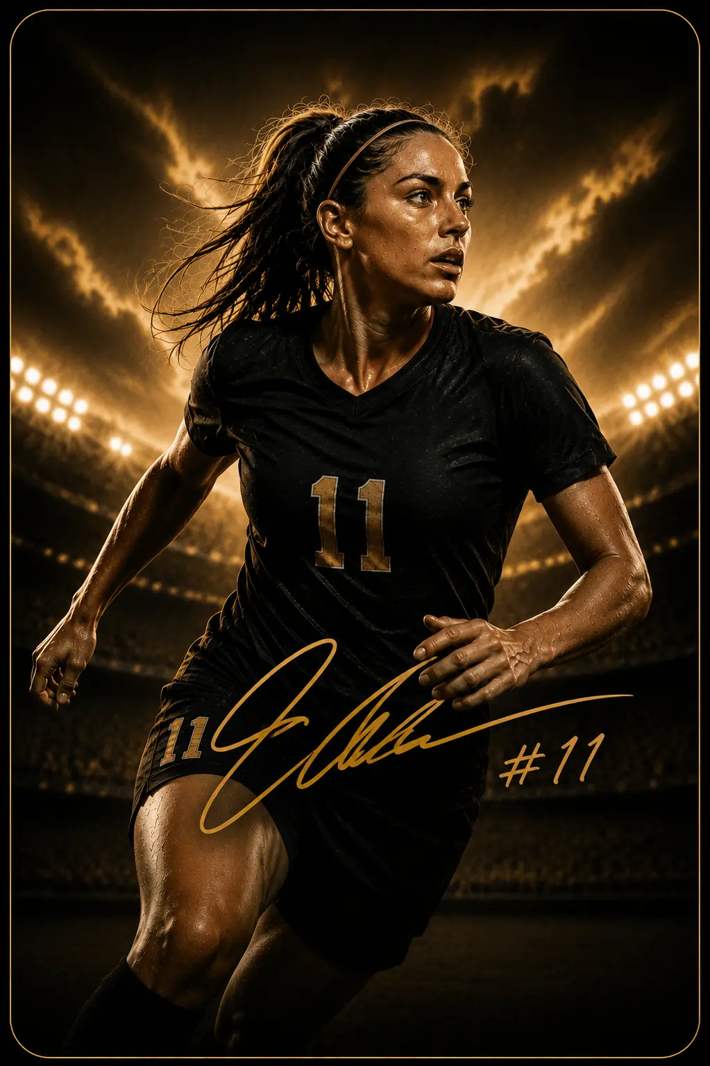 Athlete product brand example